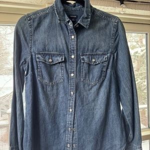 J. Crew - WESTERN CHAMBRAY SHIRT IN VINTAGE INDIGO